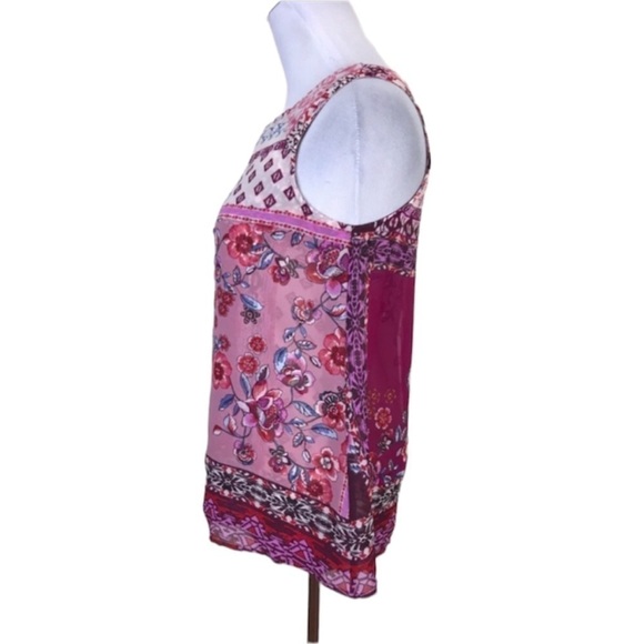 ROZ & Ali Floral Tank Top - Picture 2 of 6